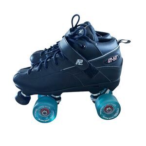 Sure Grip Rock GT-50 Black Indoor Roller Skates Men's 9 Women's 10 EUC